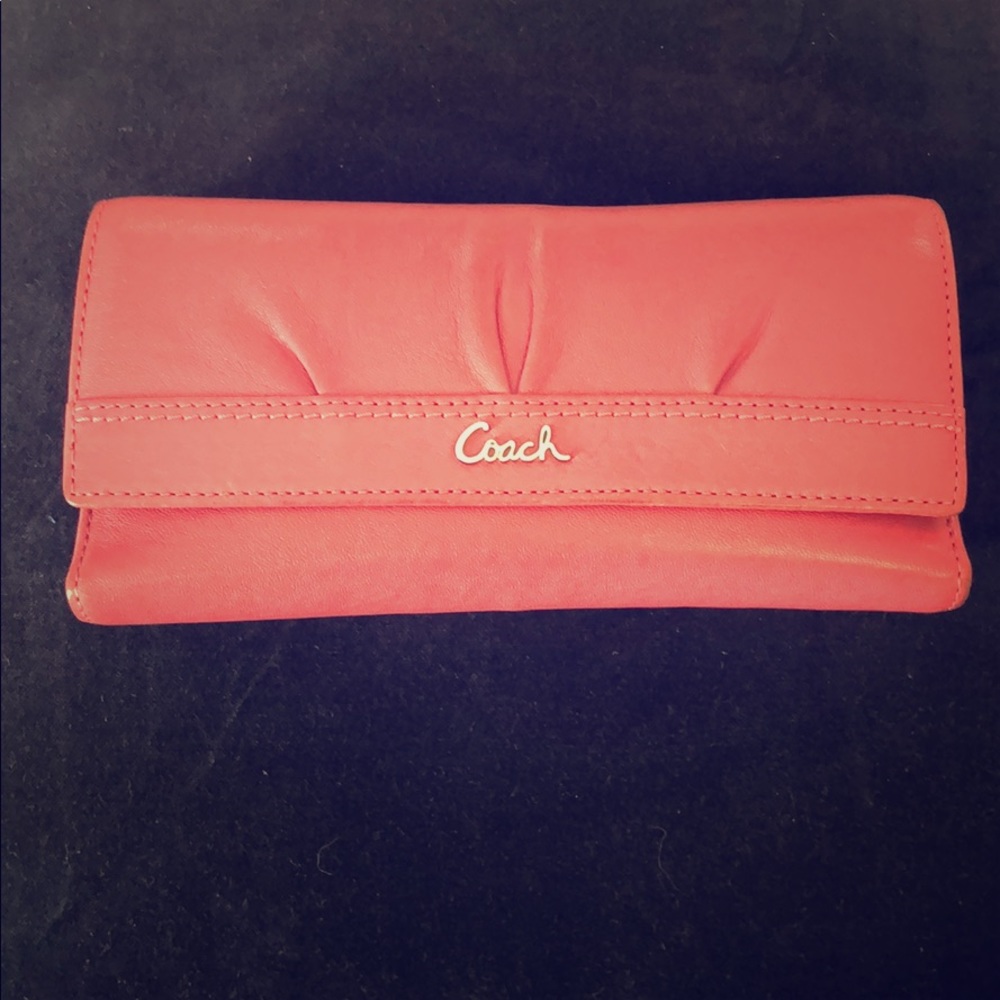 Coach Pink Wallet